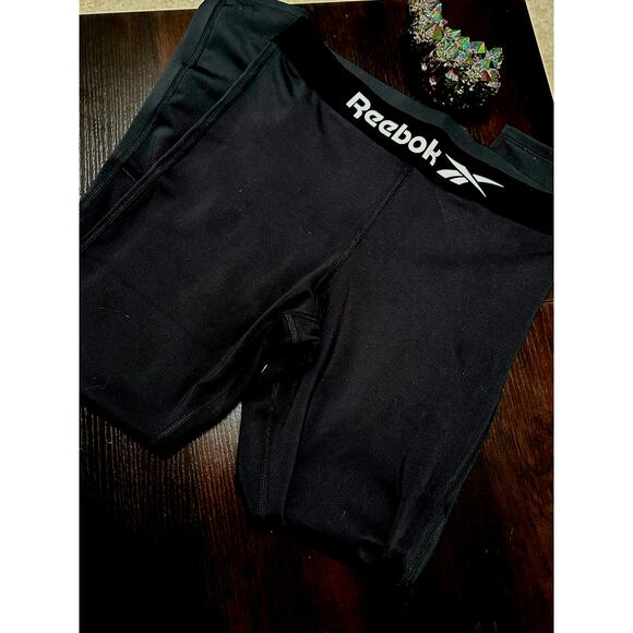 Reebok Women's Leggings, Black, Size Small - Picture 4 of 5